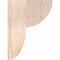 Ekena Millwork Crestline Smooth Corbel, Douglas Fir, 3 1/2"W x 12"D x 16"H COR04X12X16CRE00SDF - alternate 4